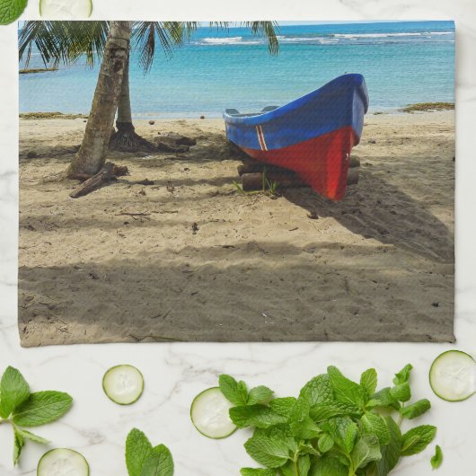 Pura Vida in Costa Rica - Centraal-Amerika Theedoek (Gevouwen)