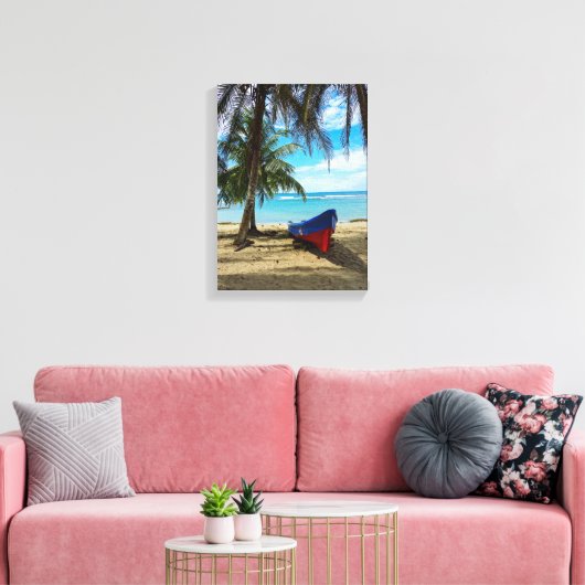 Pura Vida in Costa Rica - Midden-Amerika Canvas Afdruk (Insitu (Woonkamer))