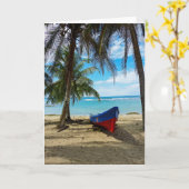 Pura Vida in Costa Rica - Midden-Amerika Kaart (Gele Bloem)