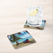 Pura Vida in Costa Rica - Midden-Amerika Kartonnen Onderzetters (Insitu)