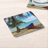 Pura Vida in Costa Rica - Midden-Amerika Kartonnen Onderzetters (Schuin)