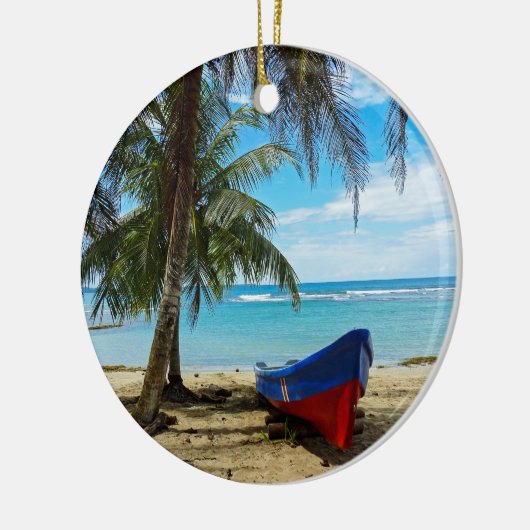 Pura Vida in Costa Rica - Midden-Amerika Keramisch Ornament (Links)