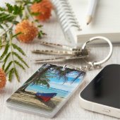 Pura Vida in Costa Rica - Midden-Amerika Sleutelhanger (Voorkant Rechts)