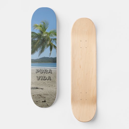 Pura Vida Persoonlijk Skateboard (Voorkant)