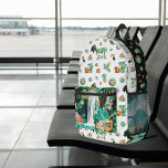 Pura Vida | Schattige geïllustreerd Costa Rica Bedrukte Rugzak<br><div class="desc">Omarm de levendige sfeer van Costa Rica met de Pura Vida Schattigee geïllustreerde Costa Rica rugzak! Perfect voor avonturiers en dromers, deze opvallende rugzak is voorzien van een scala aan grillige, met de hand getekende illustraties geïnspireerd op de weelderige landschappen, exotische dieren in het wild en tropische vibes van Costa...</div>