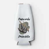 Pura Vida Sloth Costa Rica Souvenir Flesjeskoeler (Voorkant)