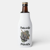 Pura Vida Sloth Costa Rica Souvenir Flesjeskoeler (Fles Voorkant)