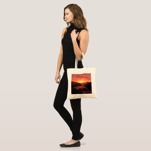 Pura Vida Sunset Sizzle II Poster Tote Bag (Voorkant (model))