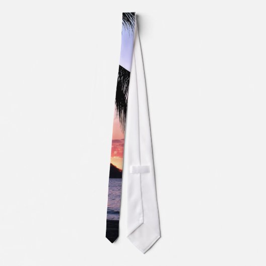 Pura Vida. Sunset Stropdas (Achterkant)