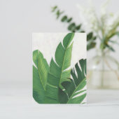 Pura Vida - Tropische bladeren Briefkaart (Staand voorkant)