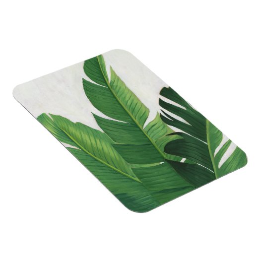 Pura Vida - Tropische bladeren Magneet (Rechterzijde)