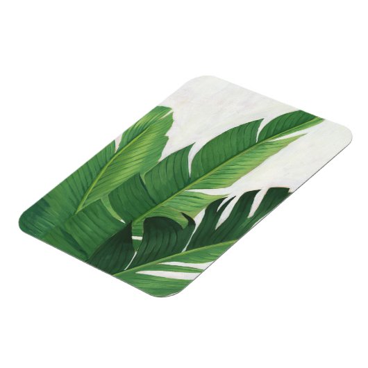 Pura Vida - Tropische bladeren Magneet (Linkerzijde)