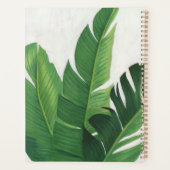Pura Vida - Tropische bladeren Planner (Achterkant)
