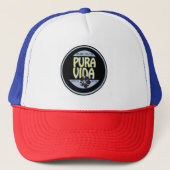 Pura Vida Trucker Hat Trucker Pet (Voorkant)