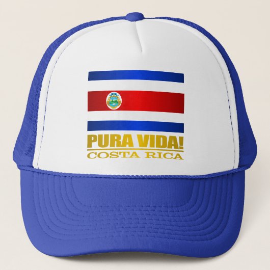 Pura Vida Trucker Pet (Voorkant)