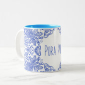 PURA VIDA TWEEKLEURIGE KOFFIEMOK (Voorkant links)