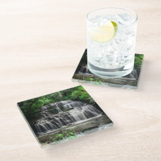Purakaunui Herfsten, Nieuw-Zeeland Glas Onderzette Glazen Onderzetter