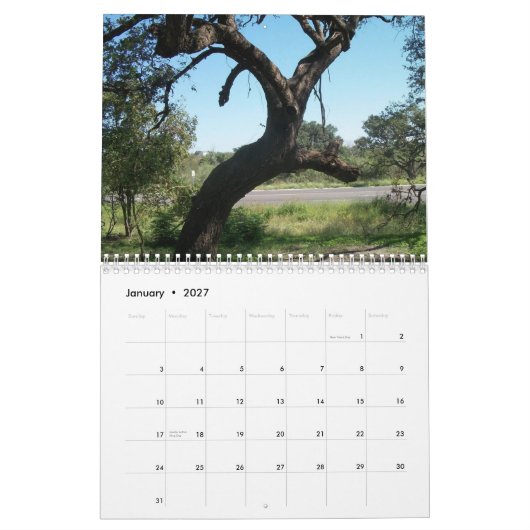 Puratory Creek Green Space Calender Kalender (Jan 2027)