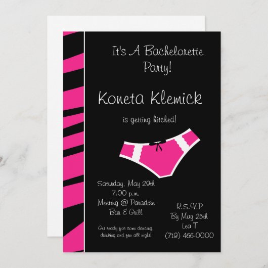 purbeng1 copy, roze_panties, Het is een Bacheloret Aankondiging (Voorkant / Achterkant)