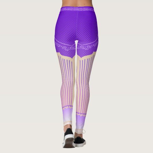 Purble Leggings (Achterkant)
