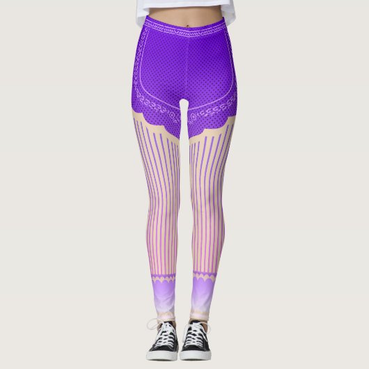Purble Leggings (Voorkant)