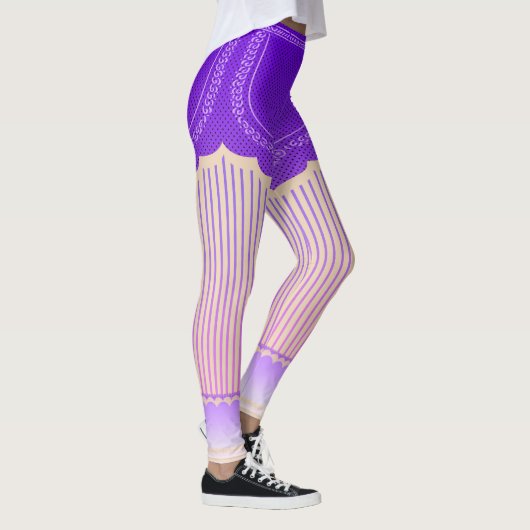 Purble Leggings (Rechts)