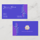 PurBLuE-Visitekaartje Visitekaartje (Voorkant / Achterkant)
