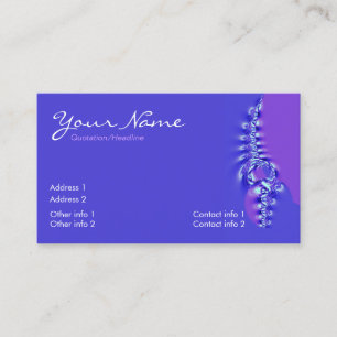 PurBLuE-Visitekaartje Visitekaartje