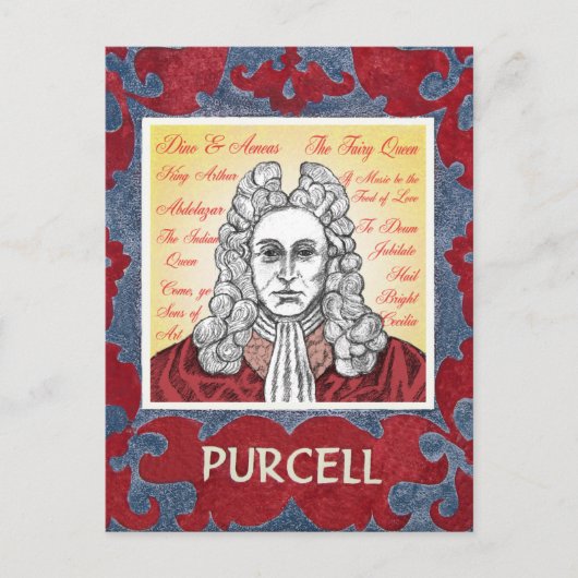 Purcell Briefkaart (Voorkant)