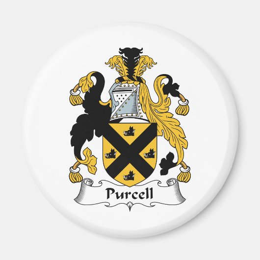 Purcell Family Crest Magneet (Voorkant)