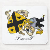 Purcell Family Crest Muismat (Voorkant)