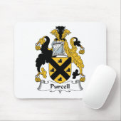 Purcell Family Crest Muismat (Met muis)