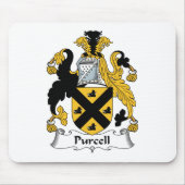 Purcell Family Crest Muismat (Voorkant)