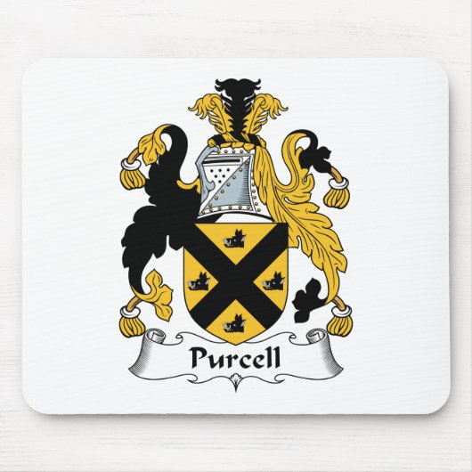 Purcell Family Crest Muismat (Voorkant)