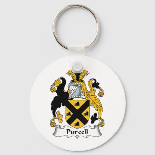 Purcell Family Crest Sleutelhanger