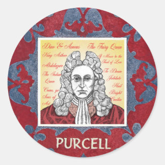 Purcell Ronde Sticker