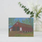 Purcellville Barn Briefkaart (Staand voorkant)