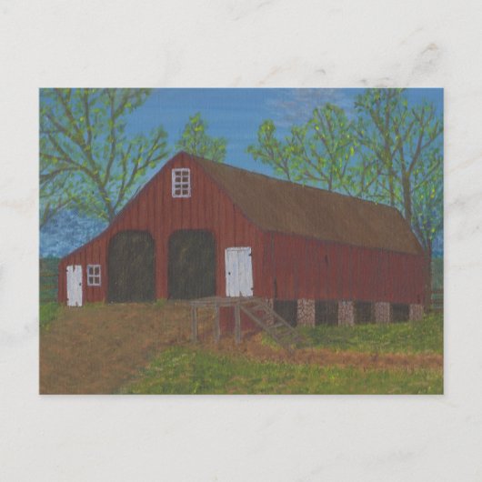 Purcellville Barn Briefkaart (Voorkant)