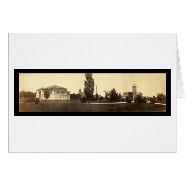 Purdue Universiteit in Foto 1904 (Voorkant Horizontaal)