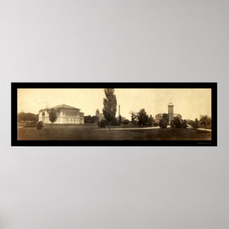 Purdue Universiteit in Foto 1904 Poster