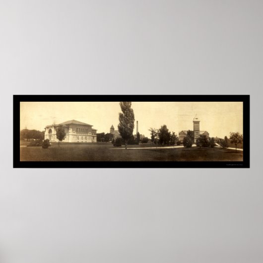 Purdue Universiteit in Foto 1904 Poster (Voorkant)