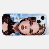 PURE.曜变天幕.人物肖像 Case-Mate iPhone CASE (Achterkant (horizontaal))