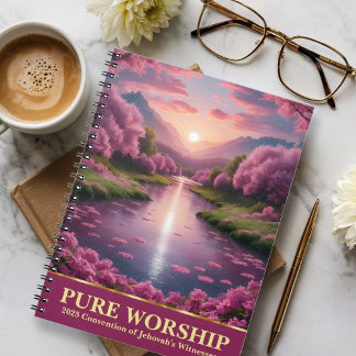 Pure Aanbidding JW Conventie 2025 Geschenken Spira Notitieboek