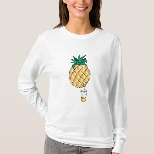 pure ananassap t-shirt (Voorkant)