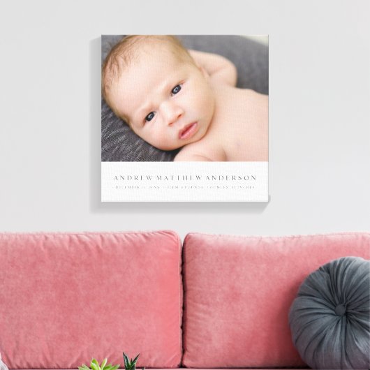 Pure Baby Canvas Afdruk (Insitu (Woonkamer))