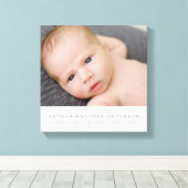 Pure Baby Canvas Afdruk (Insitu (Houten vloer))