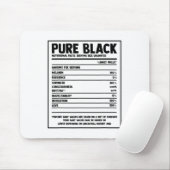 Pure Black Nutritional Facts Black Geschiedenis Ma Muismat (Met muis)