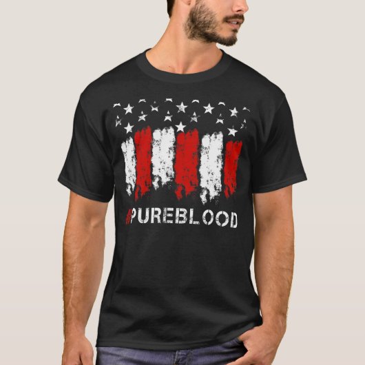 Pure bloedbeweging #Purebloed Freedom T-shirt (Voorkant)
