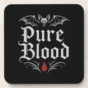 Pure Blood Gothic Mok Bier Onderzetter