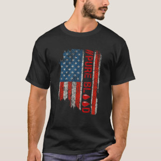 Pure Blood Movement Pureblood Freedom USA T-shirt